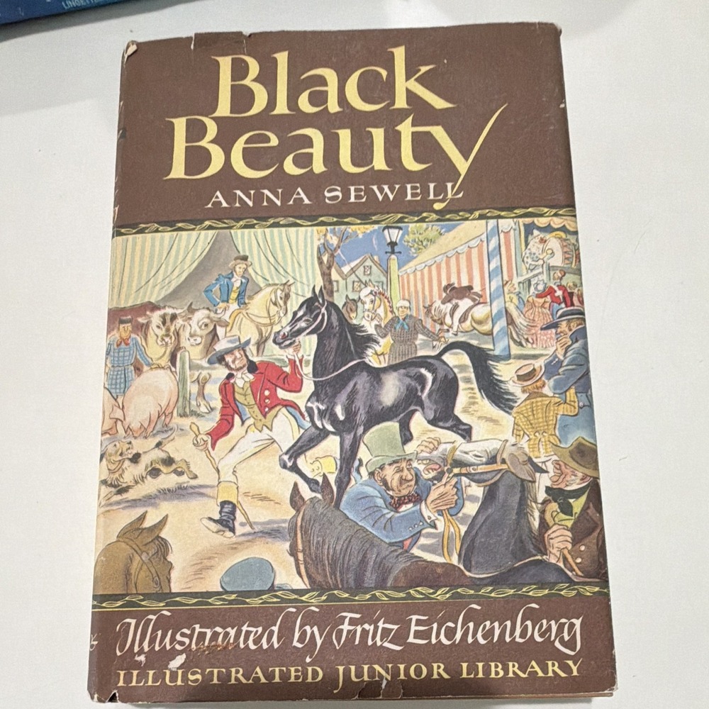 Black Beauty by Anna Sewell Hardcover, Illustrated Fritz Eichenberg